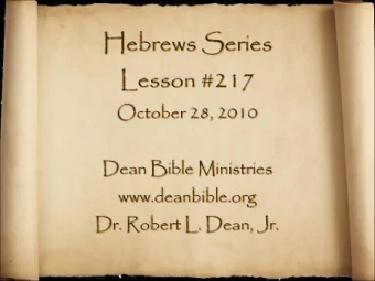 Hebrews Structure  Section One 1:12:4  Doctrinal Exposition: 1:114  Practical Exhortation and