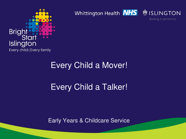 every child a mover every child a talker