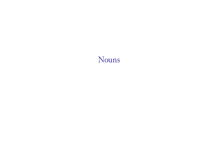 nouns a stems masculine and neuter masc sg pl neut sg pl
