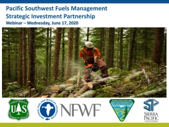 1.  Introduction to the National Fish and Wildlife Foundation and  U.S. Forest Service Partnership