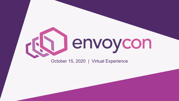 october 15 2020 virtual experience