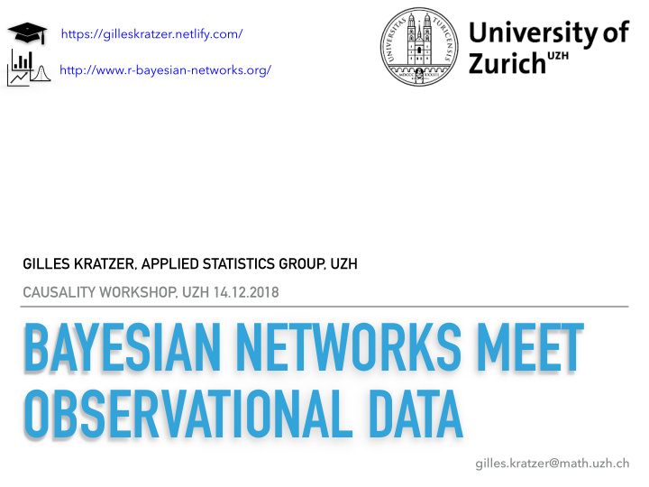 bayesian networks meet