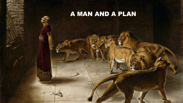 a man and a plan