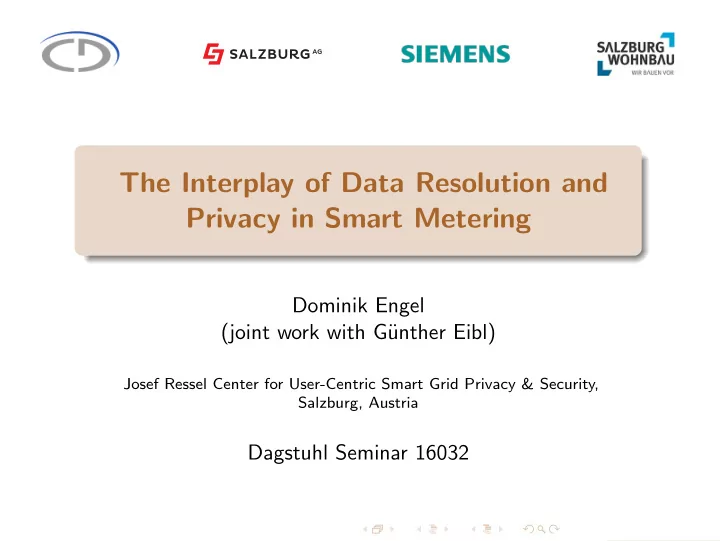 the interplay of data resolution and