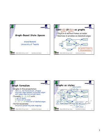 Context: States as graphs  heap  stack   Objects &amp; method frames as nodes  Graph-Based State