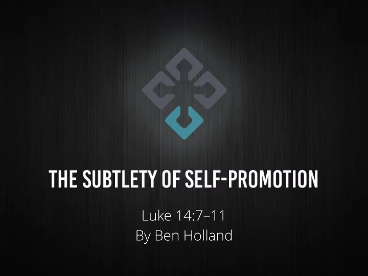 luke 14 7 11