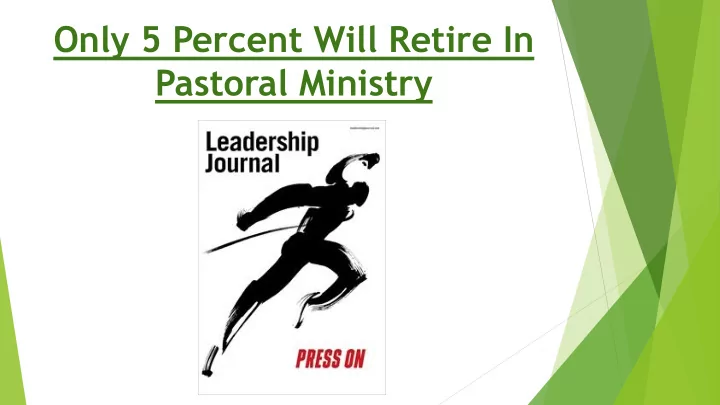 pastoral ministry the pastor