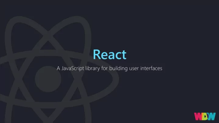 react