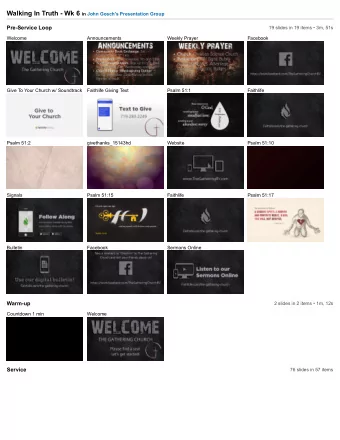 Announcements  Weekly Prayer  November_FBM-HD  Title  Jeremiah 9:6  John 14:6  1 John 1:67  The