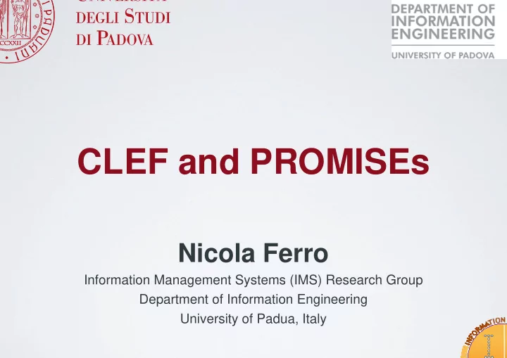 clef and p clef and p promises promises