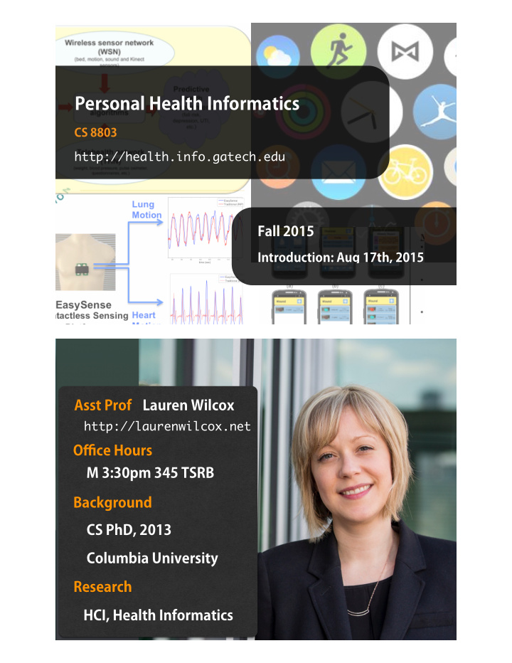 personal health informatics