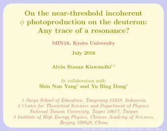 On the near-threshold incoherent  photoproduction on the deuteron:  Any trace of a resonance?
