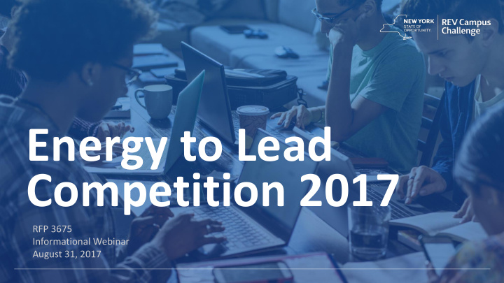 energy to lead