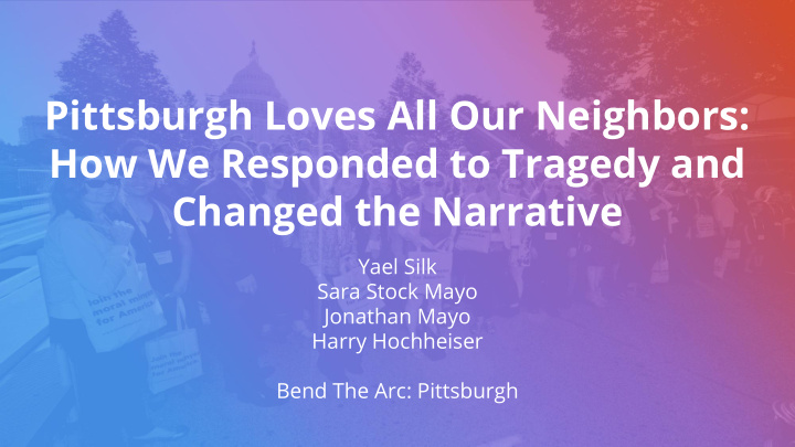 pittsburgh loves all our neighbors how we responded to