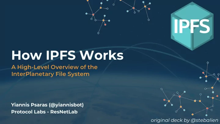 how ipfs works