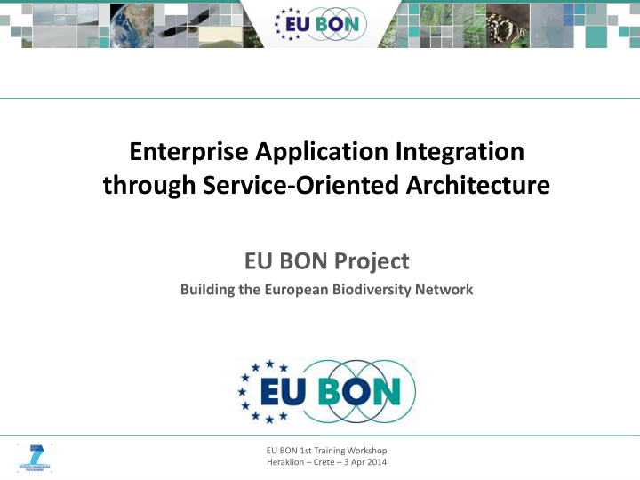 enterprise application integration building the european