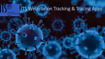 ITS W  Webi  binar o  on  n Track  cking  ng &amp;  &amp; Traci  cing App  Apps  ITS Cor  Corporate