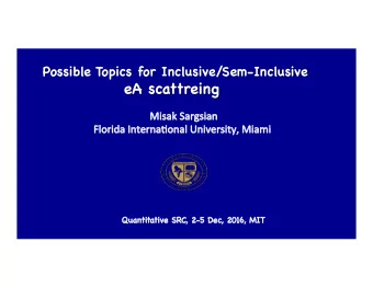 eA scattreing  I. Inclusive x &gt; 1  1. Extraction of a2(A,Z) for wide range of Nuclei