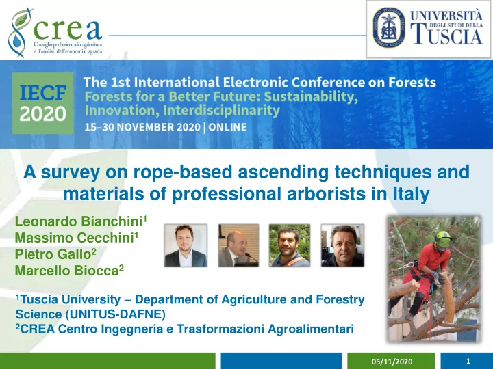 a survey on rope based ascending techniques and materials