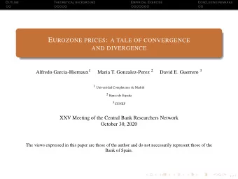 D EFINITION : THE DYNAMICS OF LOG - RATIO OF PRICES (  i,j )  Model: S i,j,t D i,j,t