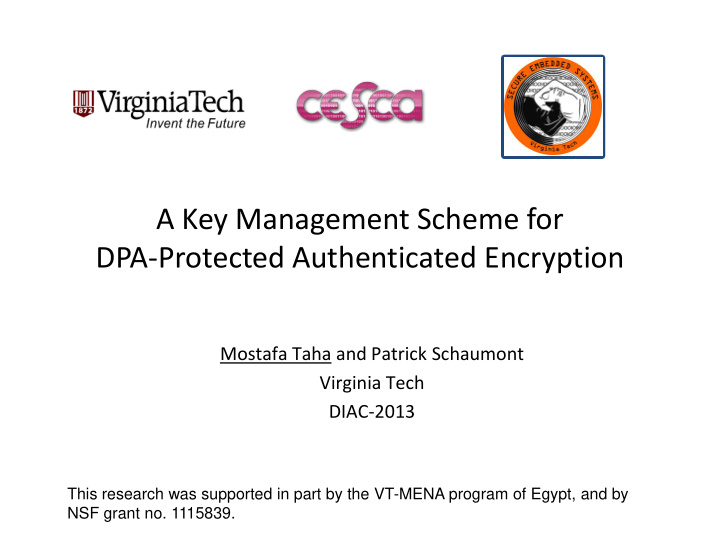 dpa protected authenticated encryption