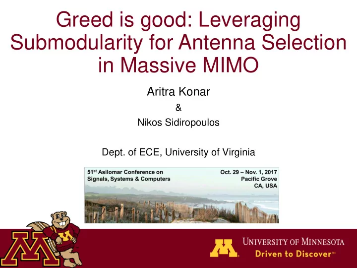 greed is good leveraging