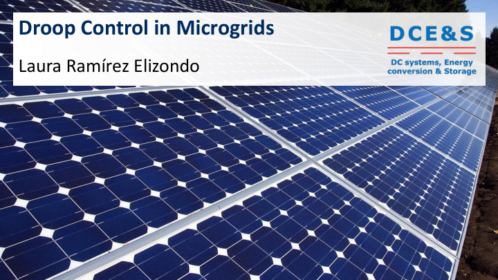 droop control in microgrids