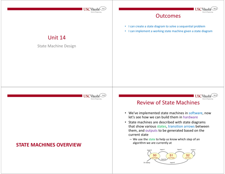 outcomes