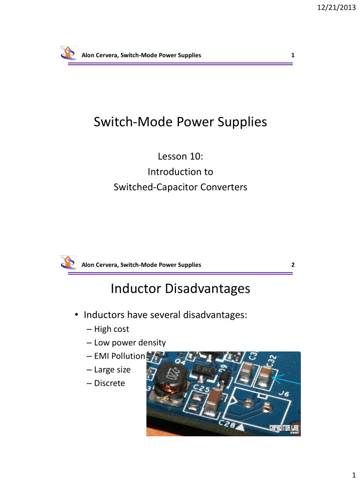 switch mode power supplies