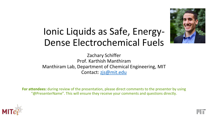 dense electrochemical fuels