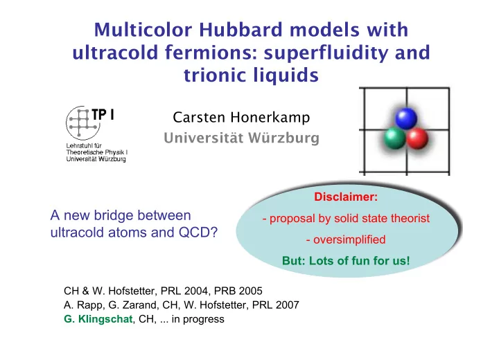 multicolor hubbard models with ultracold fermions