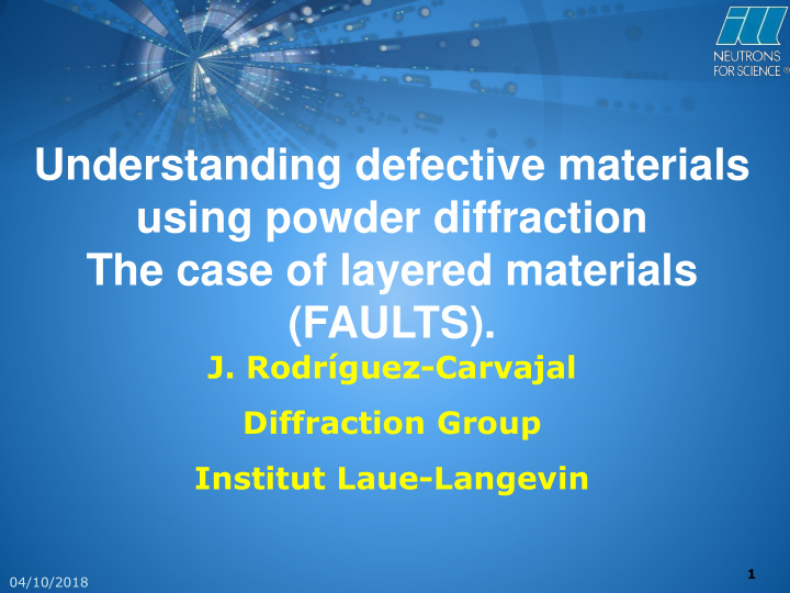 the case of layered materials