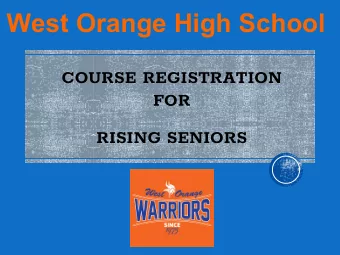 RISING SENIORS  YOUR  COUNSELORS  Ms. Rabieh  Le-Mum  Mr. Orras  A-Bup  Mrs. Sumpter