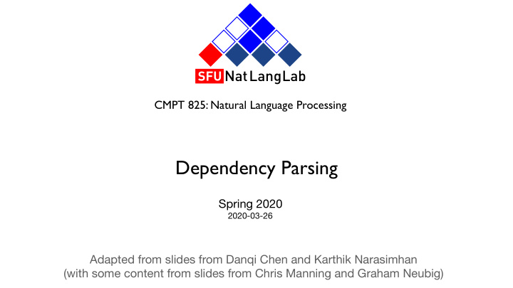 dependency parsing