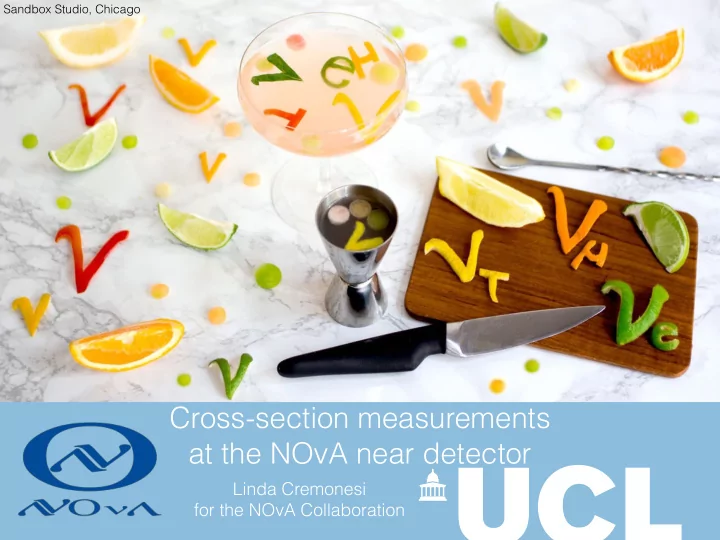 cross section measurements at the nova near detector