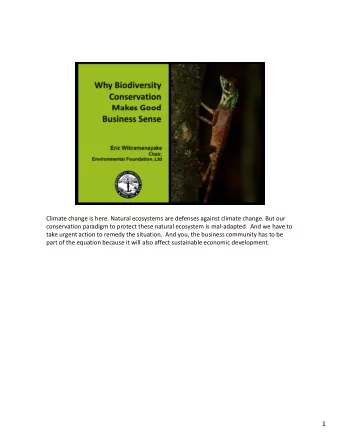 1  This -- and similar imageryhas become the face of climate change that we are frequently