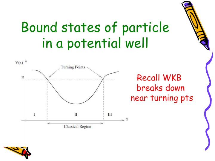 bound states of particle
