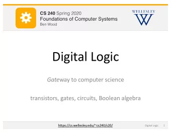 CS 251 Fall 2019 CS 240 Spring 2020  Principles of Programming Languages  Foundations of