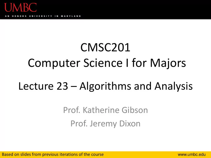 cmsc201 computer science i for majors