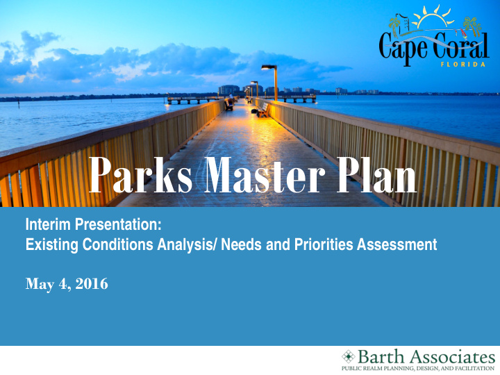 parks master plan