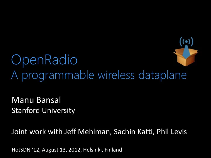 openradio