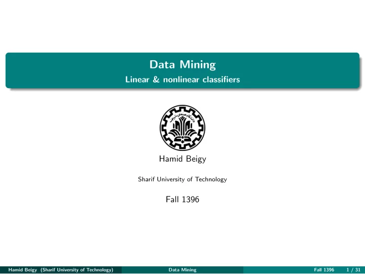 data mining