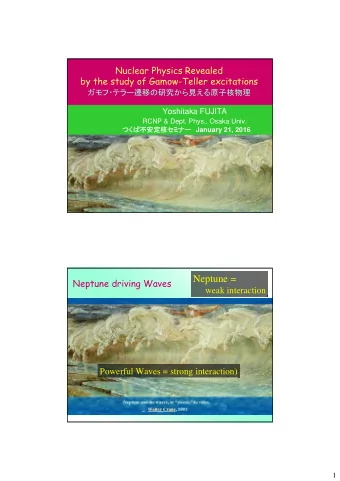 (  )  Isovector  &amp;  Spin  excitation Gamow-Teller transition  Mediated by