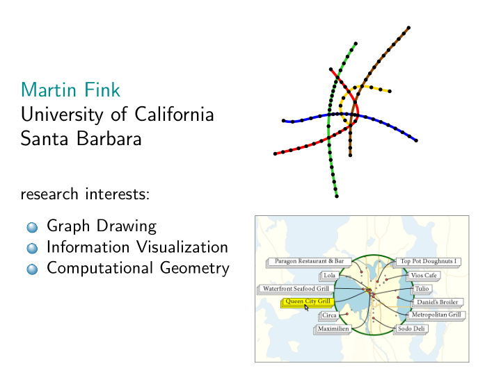 martin fink university of california santa barbara