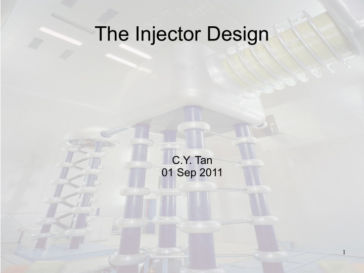 the injector design