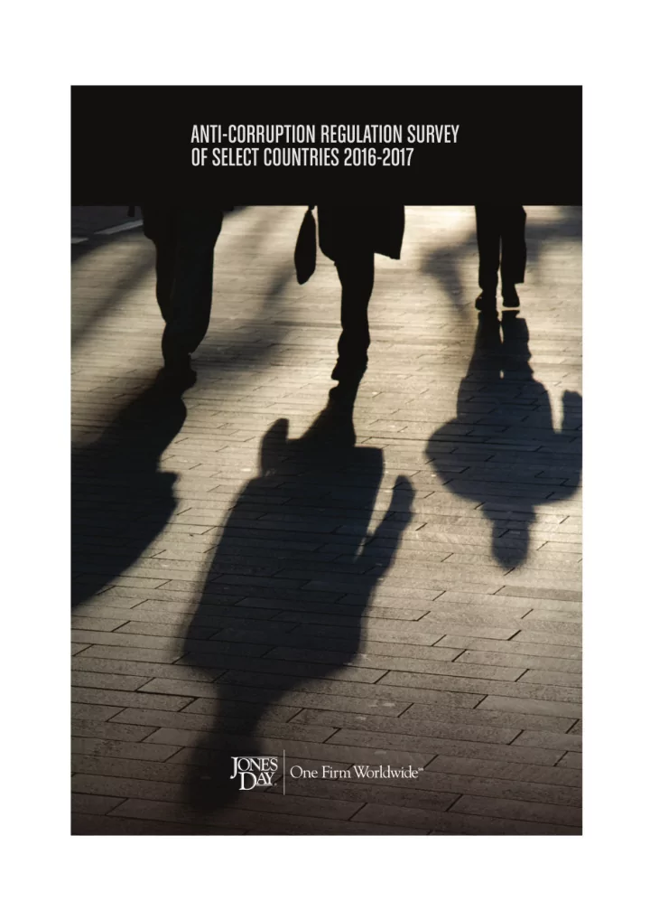 jones day table of contents glossary iii