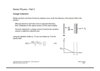 T=0 V out  Q  d  V  V  v  Induced current  Induced charge  T=1 V out  Q  d  V  V  Induced current