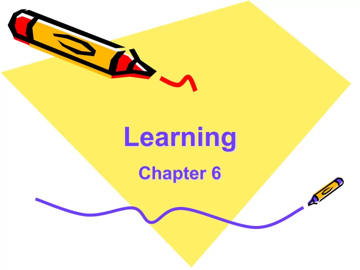learning