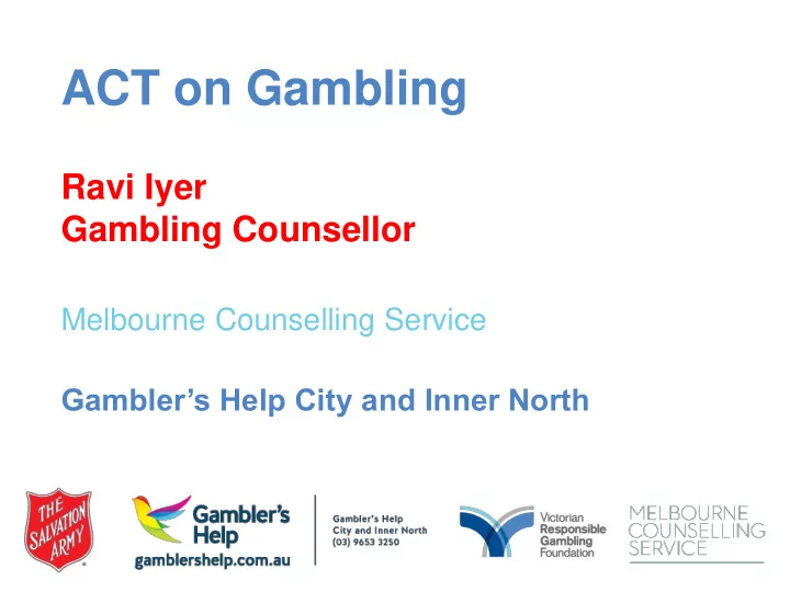 act on gambling