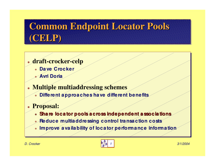 common endpoint locator pools common endpoint locator